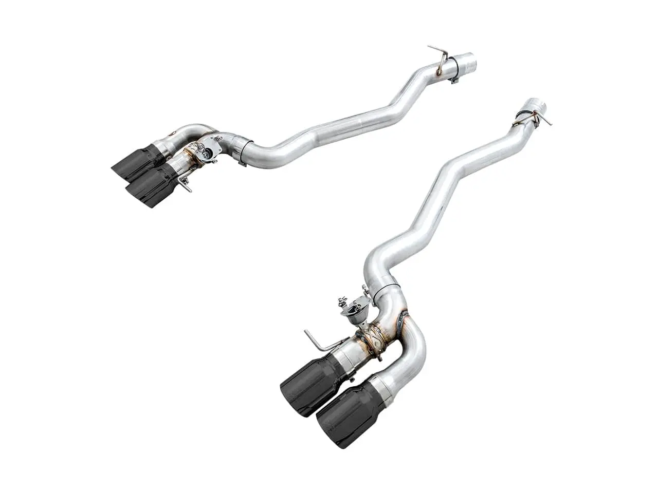 AWE Exhaust SUITE FOR BMW F90 M5 - SwitchPath™ Axleback - SwitchPath™ Axleback - Chrome Silver Tips №2