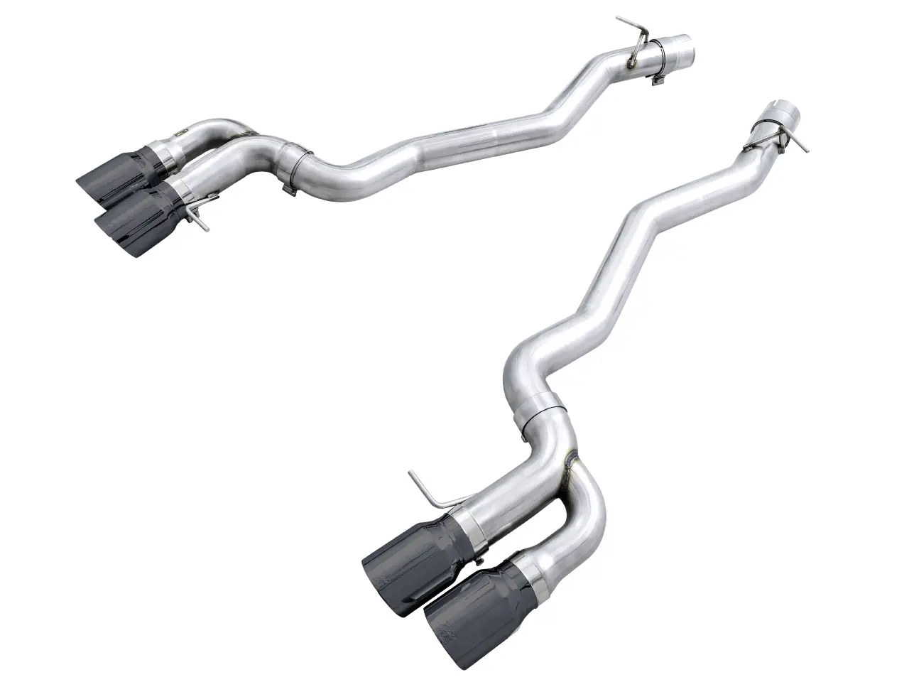 AWE Exhaust SUITE FOR BMW F90 M5 - Track Edition - Track Edition Axleback - Diamond Black Tips №4