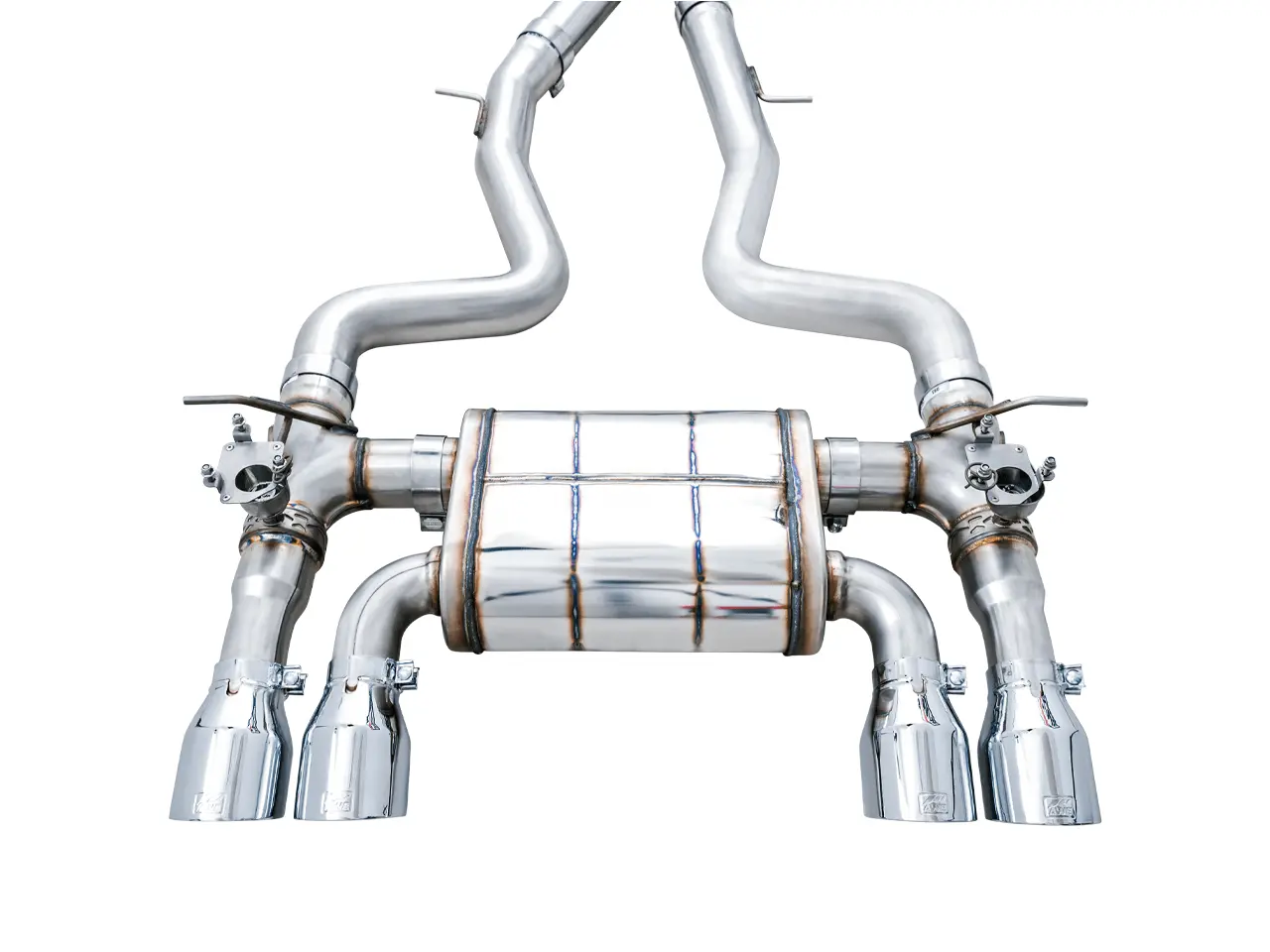 AWE Exhaust Suite for the BMW F8X M3/M4 - SwitchPath - Chrome Silver Tips №2