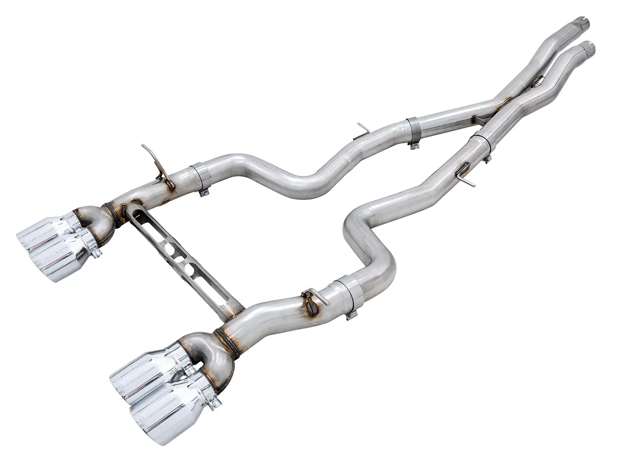 AWE Exhaust Suite for the BMW F8X M3/M4 - Track Edition - Chrome Silver Tips