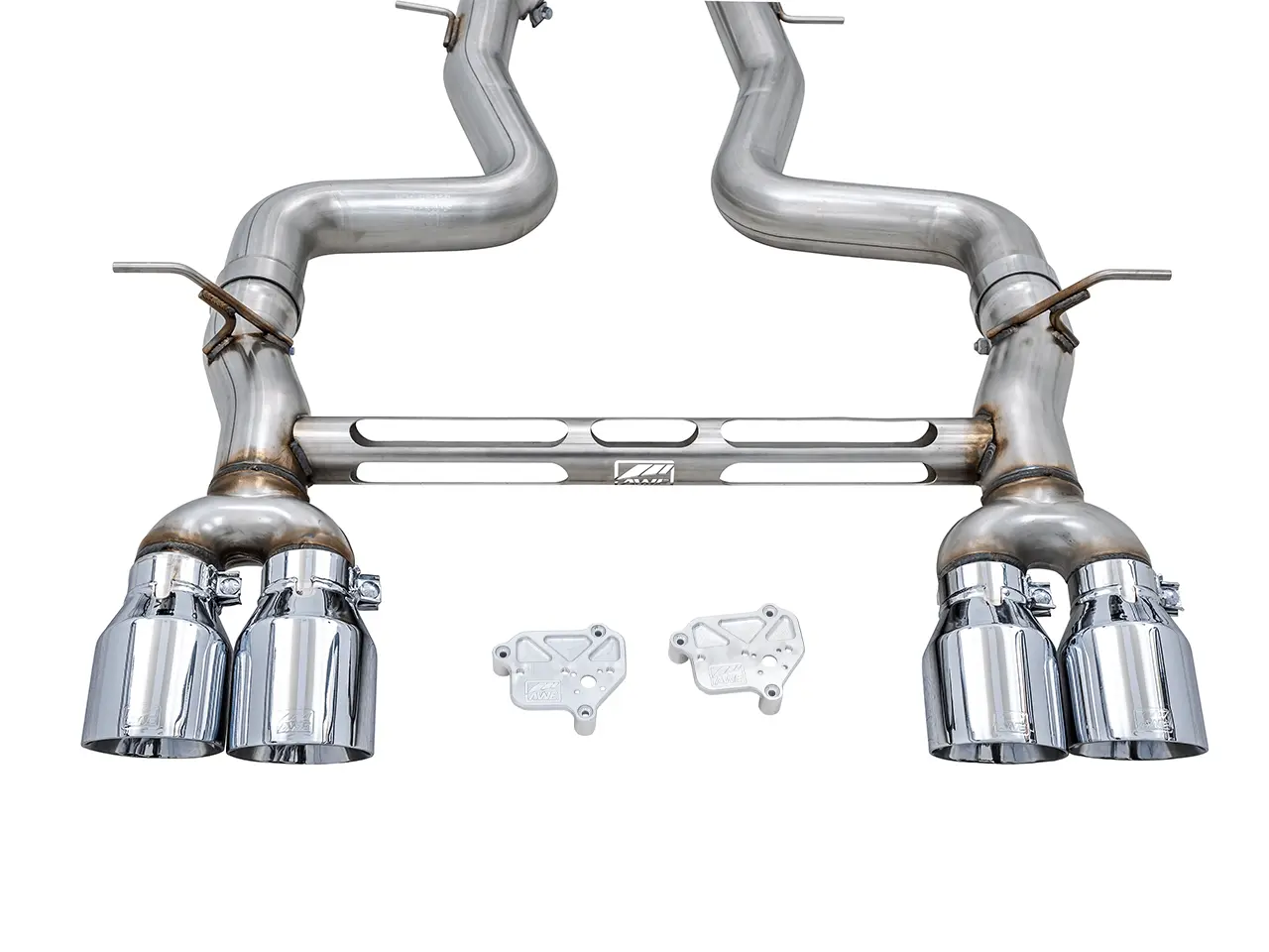 AWE Exhaust Suite for the BMW F8X M3/M4 - Track Edition - Chrome Silver Tips №9