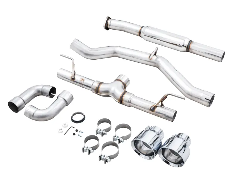 AWE AWE3020-32279 Subaru BRZ/ Toyota GR86/ Toyota 86 Track Edition Cat-Back Exhaust- Chrome Silver Tips №6