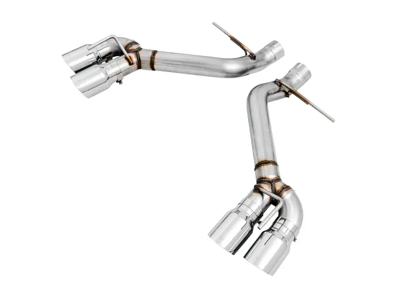 AWE AWE3020-42067 Tuning 16-19 Chevrolet Camaro SS Axle-Back Exhaust - Track Edition (Quad Chrome Silver Tips) №1