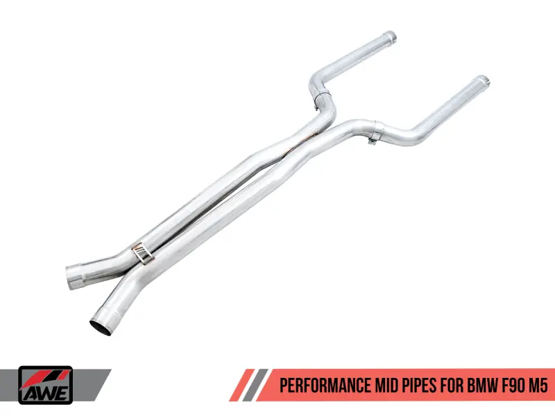 AWE AWE3020-11024 Tuning 18-19 BMW F90 M5 Non-Resonated Performance Mid Pipes №1