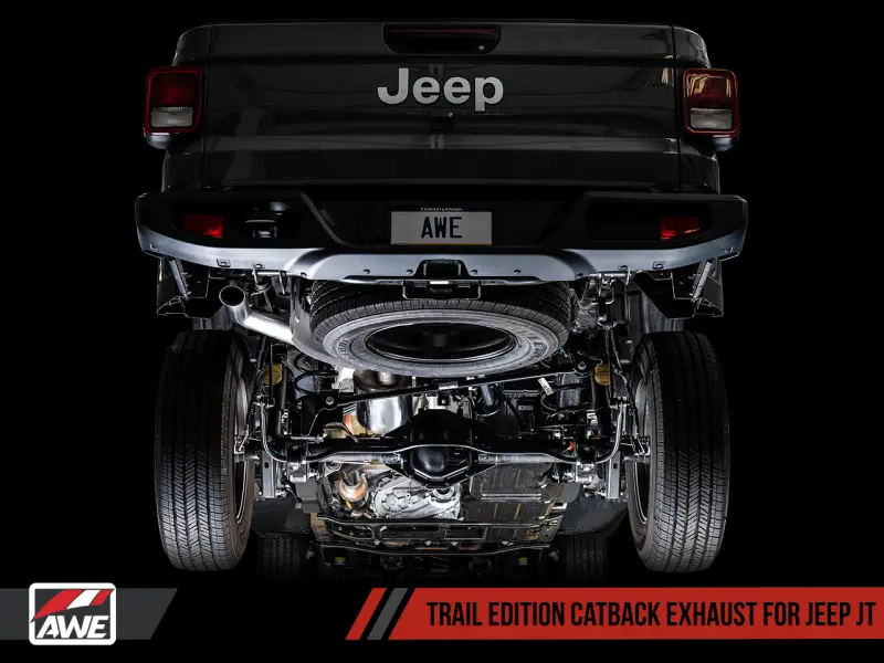 AWE AWE3015-21001 Tuning 20-21 Jeep Gladiator JT 3.6L Trail Edition Cat-Back Exhaust №17