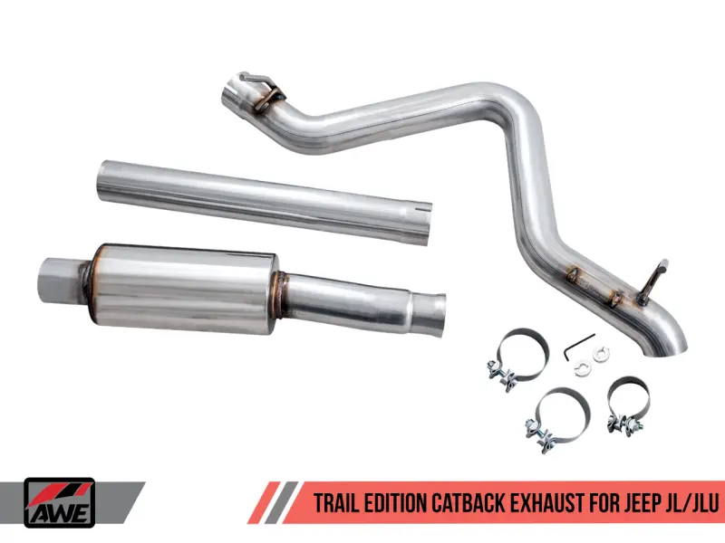 AWE AWE3015-21001 Tuning 20-21 Jeep Gladiator JT 3.6L Trail Edition Cat-Back Exhaust №20