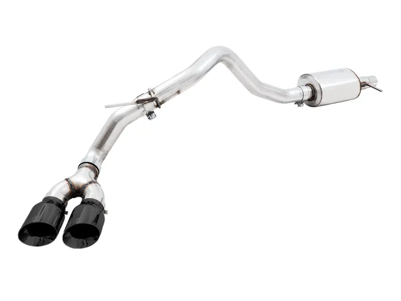 AWE AWE3015-23064 Tuning 2019+ Ford Ranger 0FG Performance Exhaust System W/Diamond Black Tips & Rock Guard №2