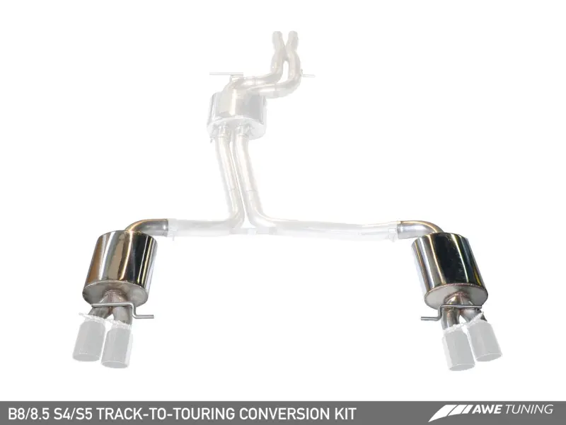 AWE AWE3815-41010 Tuning Audi B8.5 S4/S5 3.0T Track To Touring Edition Conversion Kit (For Kits W/102mm Tips)