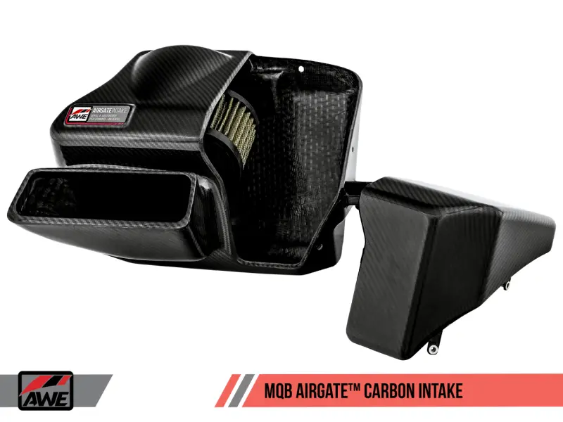 AWE AWE2660-15024 Tuning Audi / Volkswagen MQB 1.8T/2.0T/Golf R Carbon Fiber AirGate Intake W/ Lid