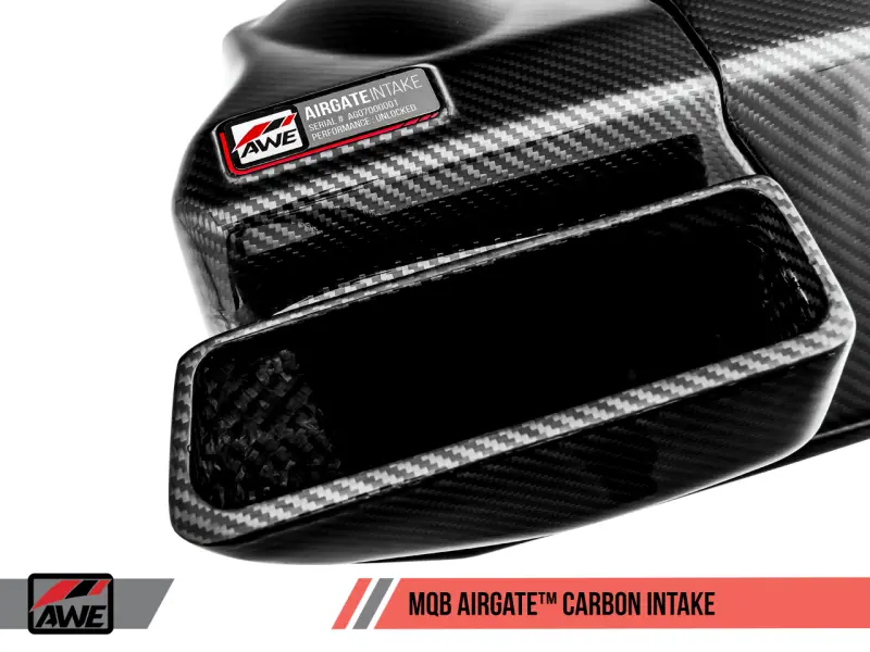 AWE AWE2660-15024 Tuning Audi / Volkswagen MQB 1.8T/2.0T/Golf R Carbon Fiber AirGate Intake W/ Lid №10