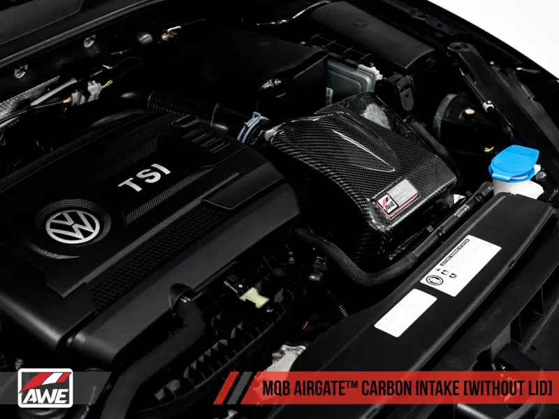 AWE AWE2660-15024 Tuning Audi / Volkswagen MQB 1.8T/2.0T/Golf R Carbon Fiber AirGate Intake W/ Lid №13