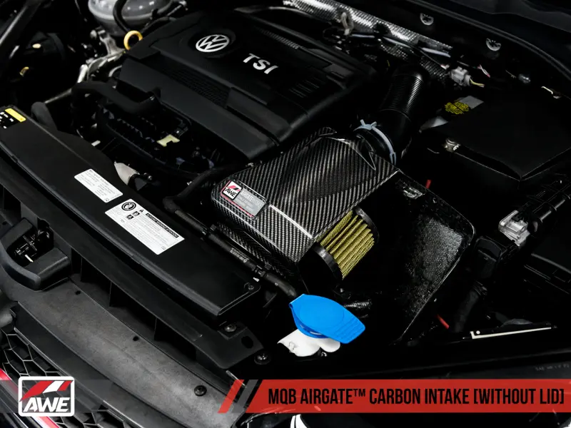 AWE AWE2660-15024 Tuning Audi / Volkswagen MQB 1.8T/2.0T/Golf R Carbon Fiber AirGate Intake W/ Lid №6