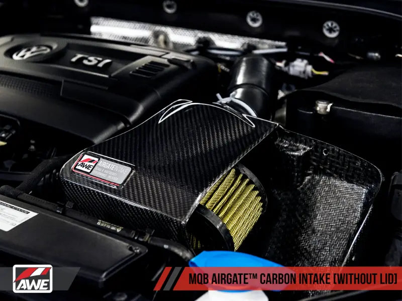 AWE AWE2660-15024 Tuning Audi / Volkswagen MQB 1.8T/2.0T/Golf R Carbon Fiber AirGate Intake W/ Lid №7