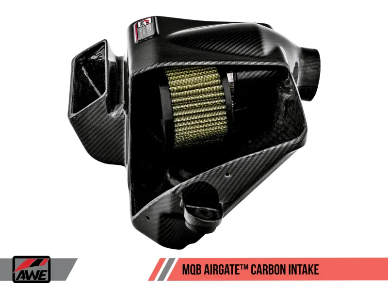 AWE AWE2660-15024 Tuning Audi / Volkswagen MQB 1.8T/2.0T/Golf R Carbon Fiber AirGate Intake W/ Lid №8