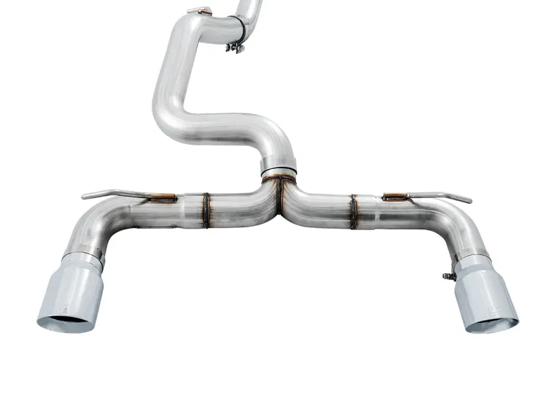 AWE AWE3020-32030 Tuning Ford Focus RS Track Edition Cat-Back Exhaust - Chrome Silver Tips №6