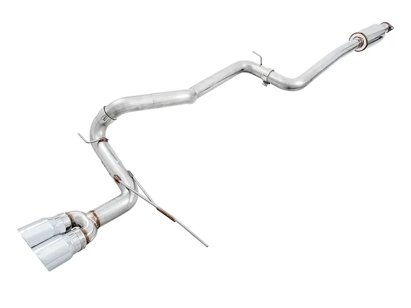 AWE AWE3020-32034 Tuning Ford Focus ST Track Edition Cat-Back Exhaust - Chrome Silver Tips №5