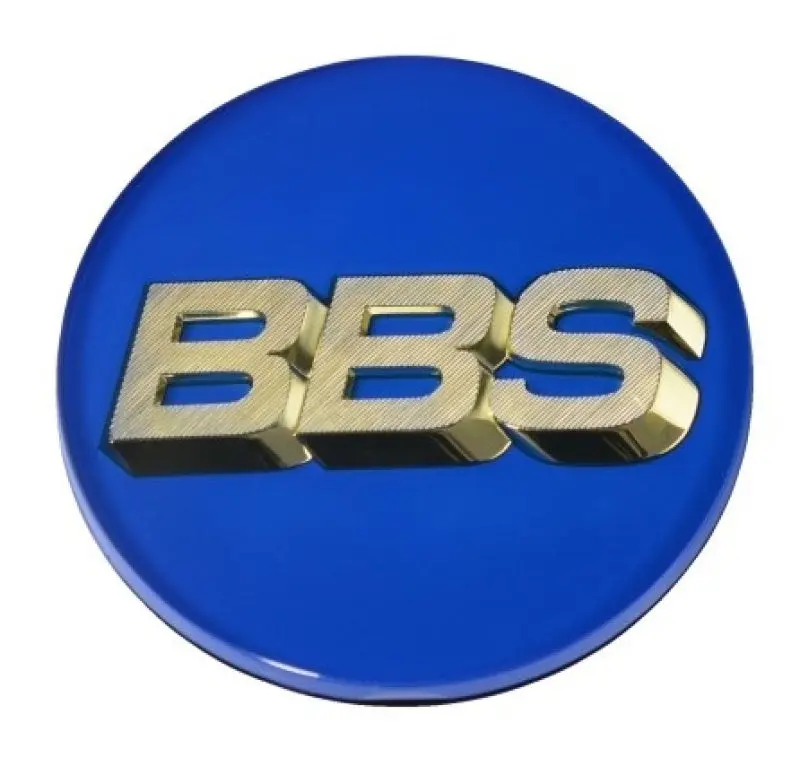 BBS BBS56.24.206 Center Cap 70.6mm Blue/Gold (3-Tab) №1