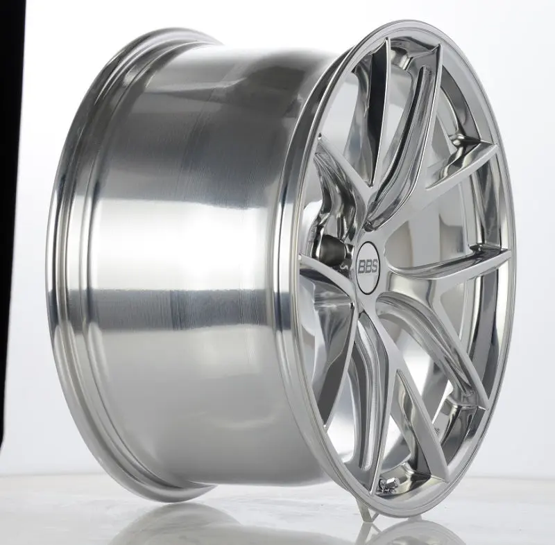 BBS BBSCI2203CP CI-R 19x9 5x120 ET44 Ceramic Polished Rim Protector Wheel -82mm PFS/Clip Required