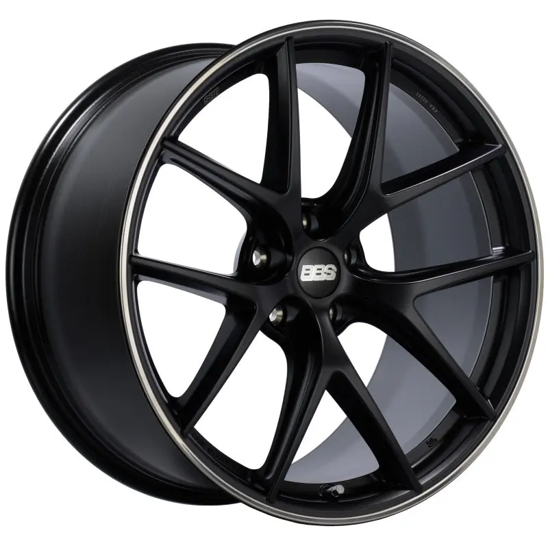 BBS BBSCI0801BPO CI-R 20x11.5 5x120 ET52 Satin Black Rim Protector Wheel -82mm PFS/Clip Required №3