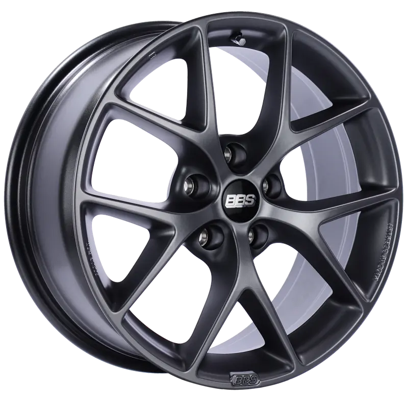 BBS BBSSR014SG SR 18x8 5x112 ET35 Satin Grey Wheel -82mm PFS/Clip Required №1