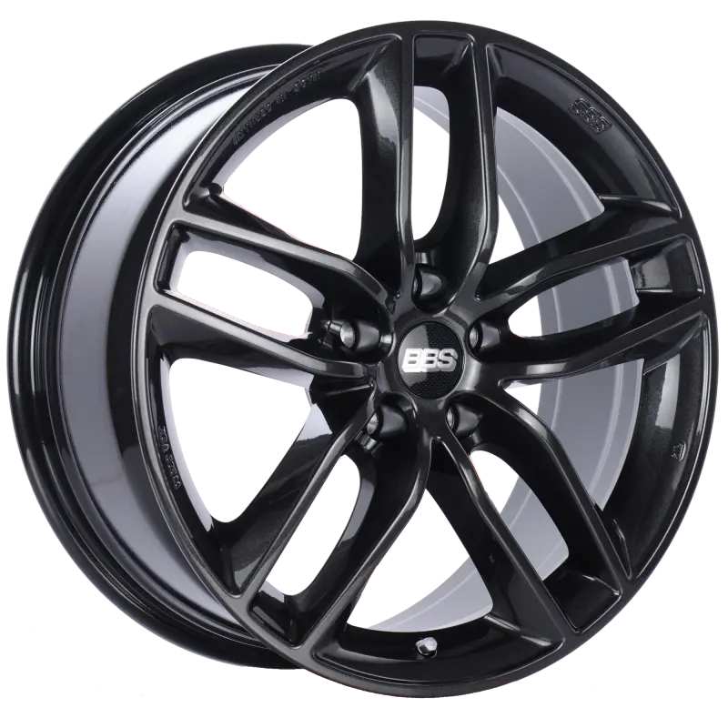 BBS BBSSX0301CB SX 17x7.5 5x112 ET45 Crystal Black Wheel -82mm PFS/Clip Required №1