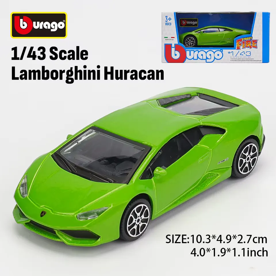 Колекційна автомодель Bburago — Lamborghini Huracan LP 610-4 (1:43) Колекційна автомодель Bburago — Lamborghini Huracan LP 610-4 (1:43)