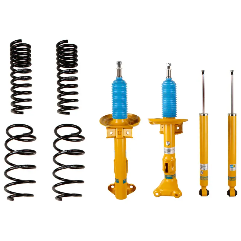 Bilstein BIL46-180766 B12 2008 Mercedes-Benz C300 Base Front And Rear Suspension Kit