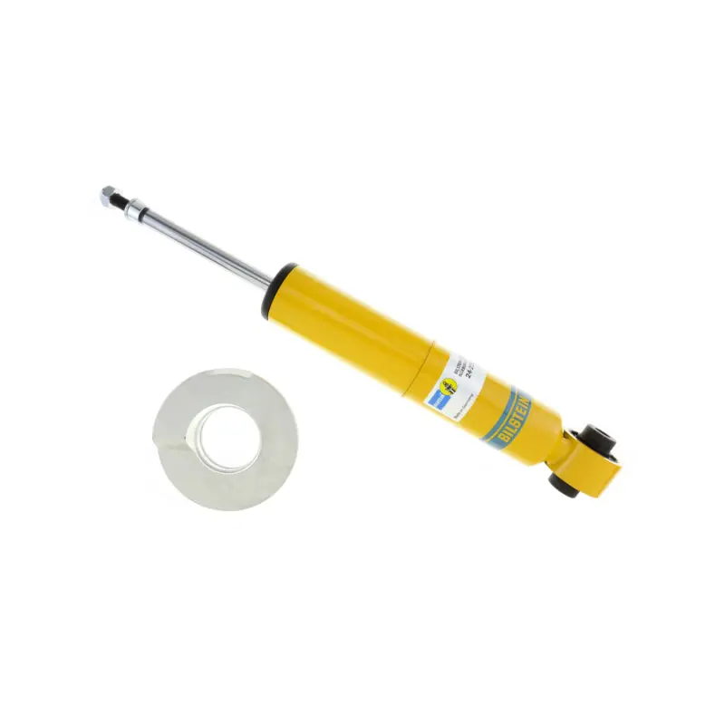 Bilstein BIL24-228398 B6 Series HD 46mm Monotube Shock Absorber - Lower-Eye 12.1mm, Upper-Stem, Yellow