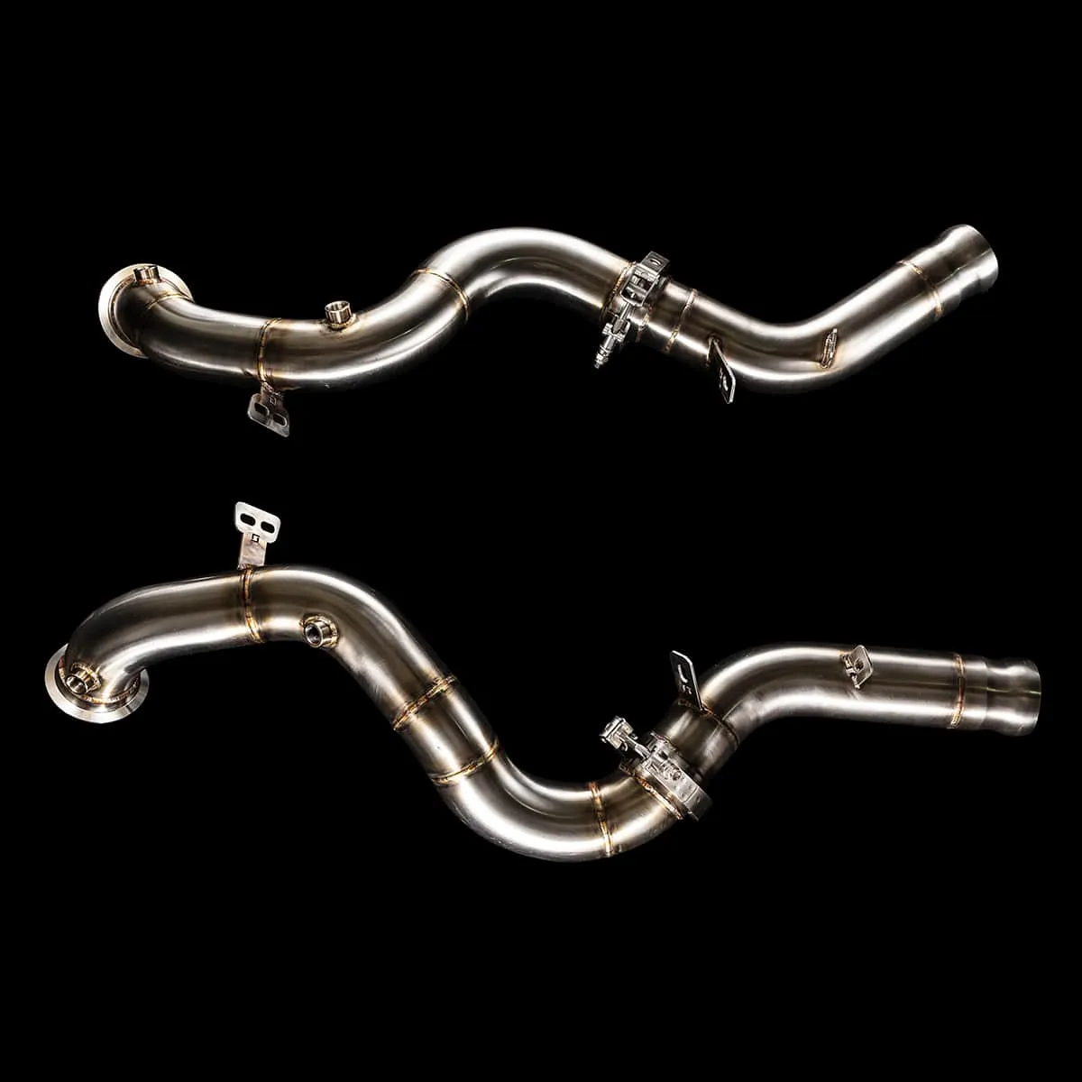 BlackBoost Mercedes GLC63(S) M177 (X253/C253) Catless Downpipes №2