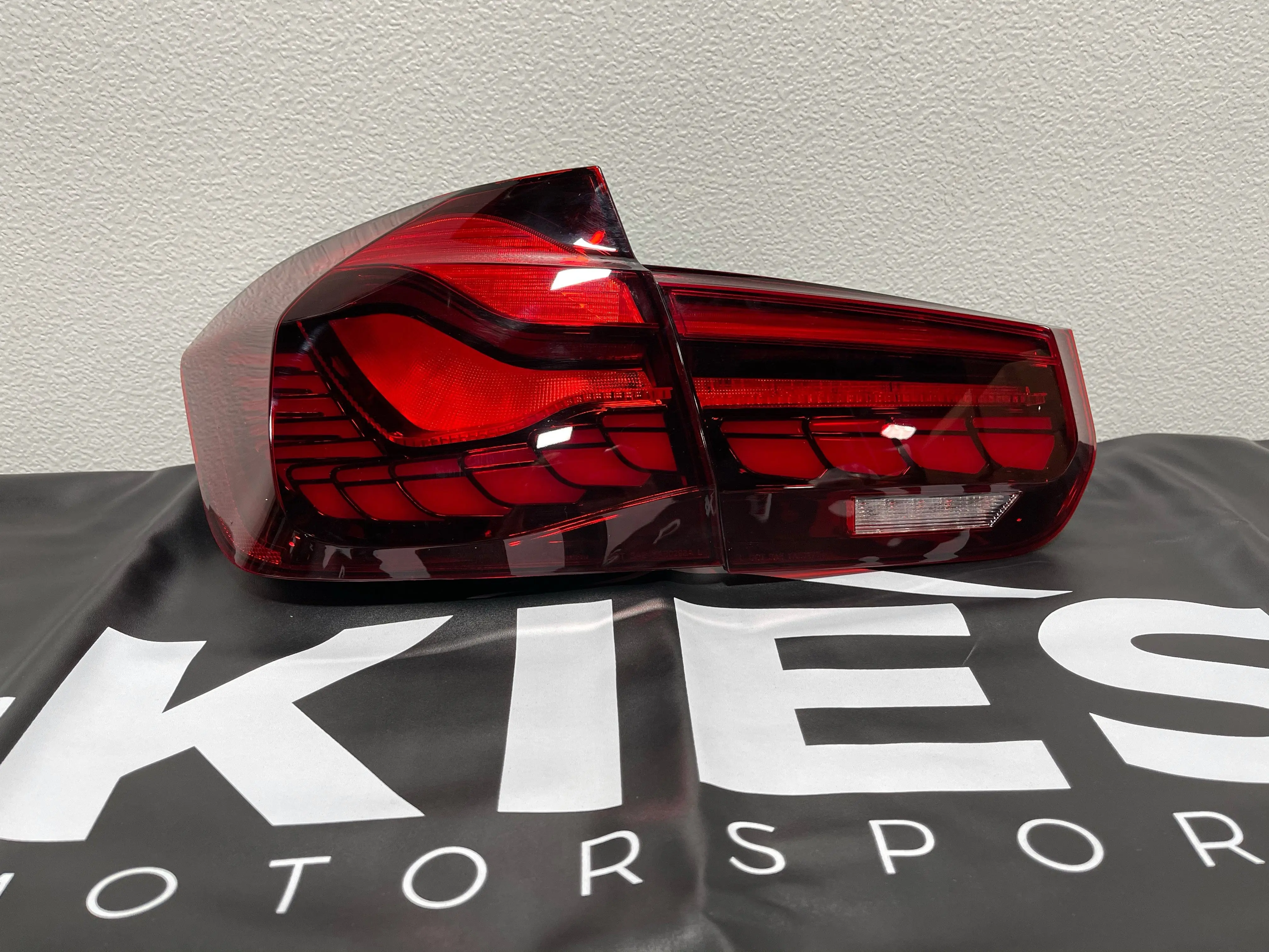 BMW 3 Series (F30) & M3 (F80) GTS Style OLED Sequential Tail Lights SET (V2) - BLACKLINE