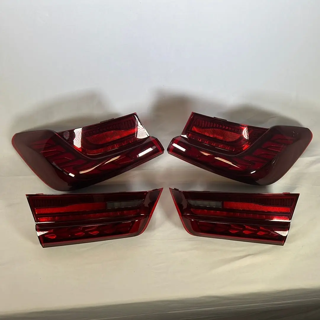 BMW 3 Series (G20) & M3 (G80) GTS Style OLED Sequential Tail Lights Set - BLACKLINE