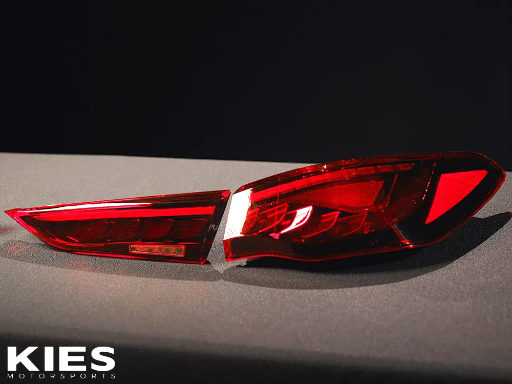 BMW 4 Series (G22) & M4 (G82) GTS Style OLED Sequential Tail Lights Set - BLACKLINE