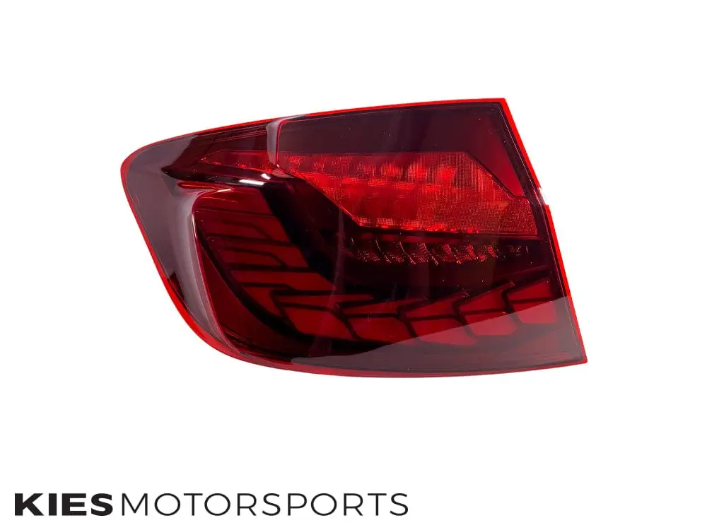 BMW 5 Series (F10) & M5 (F10) GTS Style OLED Sequential Tail Lights Set - BLACK №5