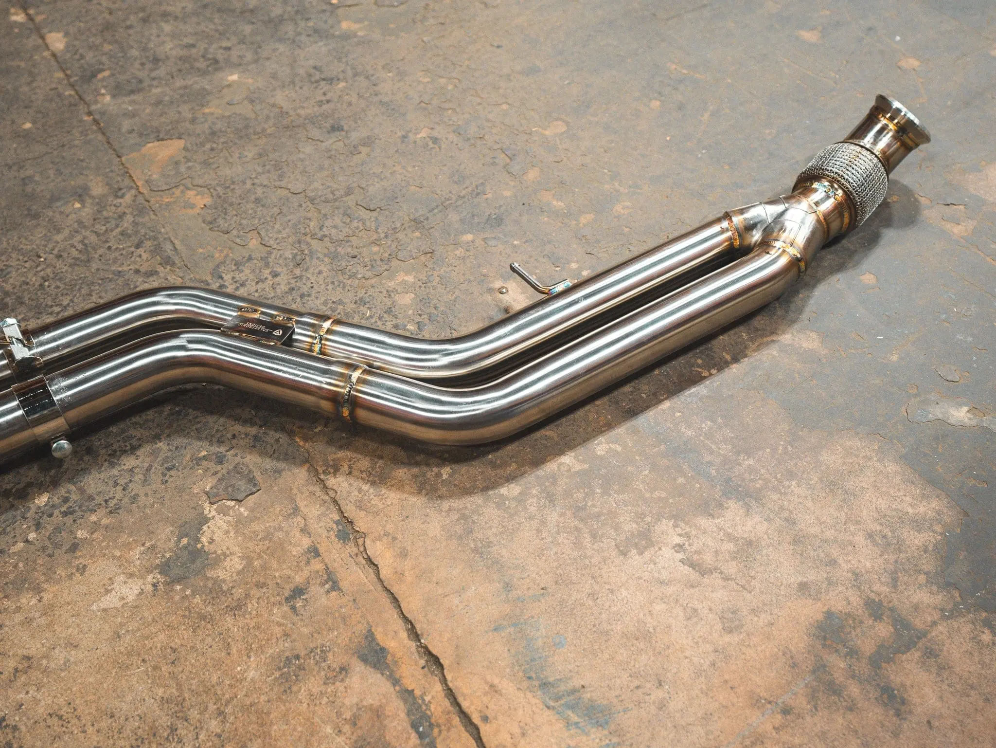 BMW F87 M2 Valved Sport Exhaust System (N55) - (4) Chrome (3.5 outlet) №9