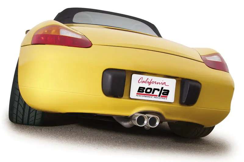 Borla BOR140115 00-04 Porsche Boxster 3.2L 6cyl MT SS Catback Exhaust №4