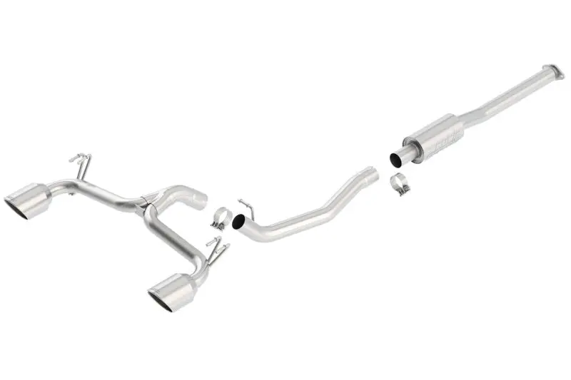 Borla BOR140334 09-15 Mitsubishi Lancer Ralliart 2.0L 4cyl MT 6spd AWD Catback Exhaust №2