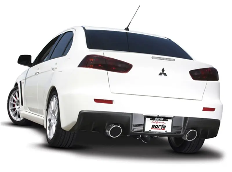 Borla BOR140334 09-15 Mitsubishi Lancer Ralliart 2.0L 4cyl MT 6spd AWD Catback Exhaust №4