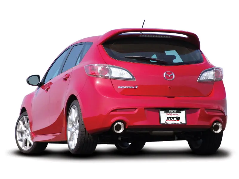 Borla BOR11786 10-13 Mazda 3/Mazdaspeed 3 2.5L/2.3L Turbo FEW MT Hatchback SS Exhaust (Rear Section Only) №4