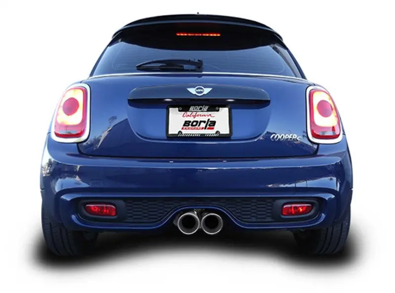 Borla BOR11915 14-15 Mini Cooper S F56 2.0L Turbo AT/MT FWD 2DR 2.5in S-Type Rear Section Exhaust 4in Tips №5