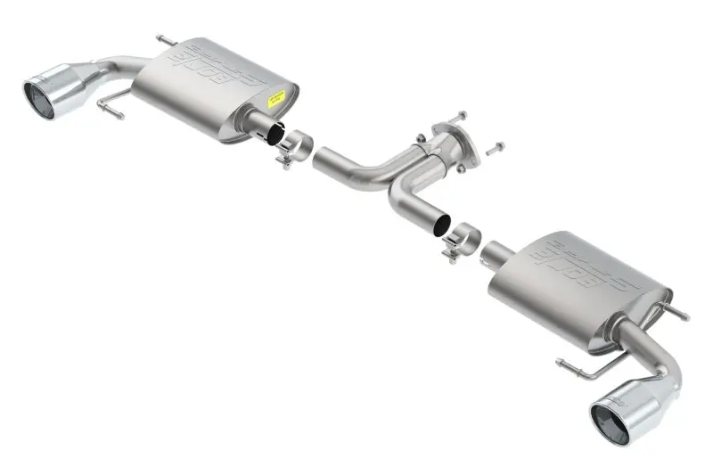 Borla BOR11918 14-16 Mazda 3 2.0/2.5L AT/MT FWD S-Type Cat-Back Exhaust Single Split Rear Exit №2