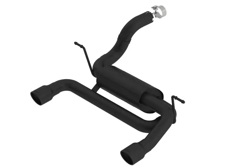 Borla BOR11964CB 18-19 Jeep Wrangler JL/JLU 2.0L 4Cyl 2DR/4DR Axle Back Exhaust ATAK W/ 2.5in Tips - Black