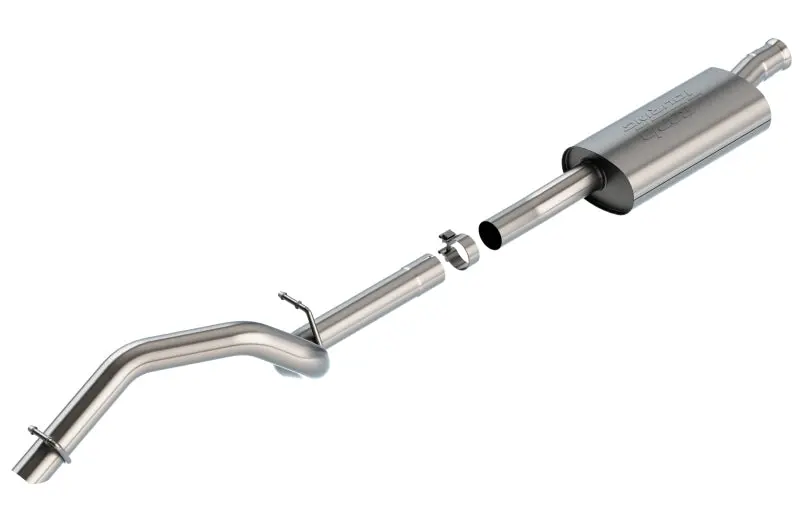 Borla BOR140822 18-20 Jeep Wrangler JLU 2.0L I4 Climber Turn Down Exit Cat-Back Exhaust