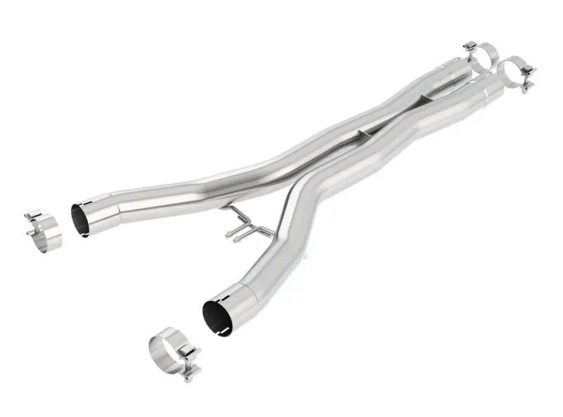 Borla BOR60548 2014 Chevy Corvette Stingray X-Pipes (Smog Legal Cut And Clamp)