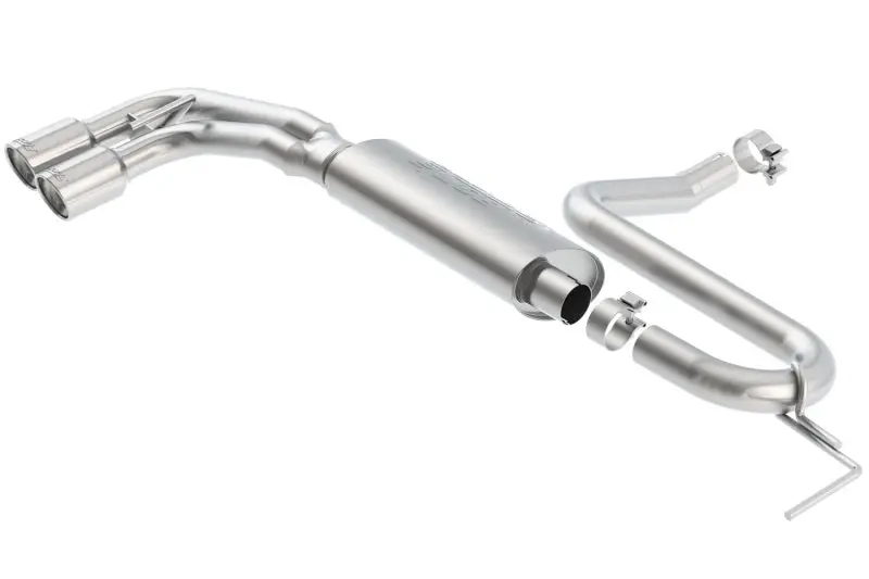 Borla BOR11945 2017 Chevrolet Cruze RS 1.4T FWD 2.25in SS S-Type Rear Section Exhaust №1