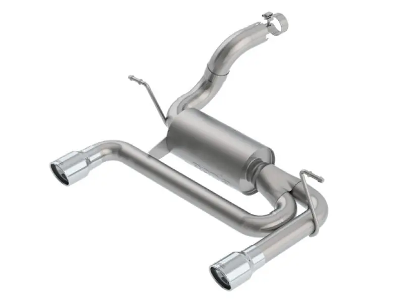 Borla BOR11957 2018 Jeep Wrangler JL/JLU 3.6L 2DR/4DR ATAK SS Axle Back Exhaust W/3.5in Tips