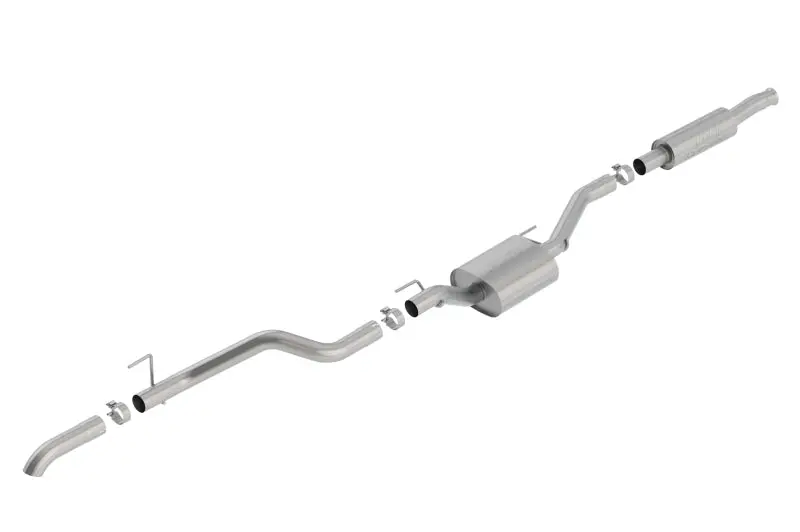 Borla BOR140809 2020 Jeep Gladiator JT 3.6L V6 AWD 2.75in S-Type Climber Catback W/ Turndown Tip №1