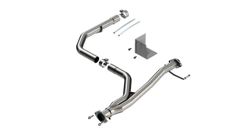 Borla BOR60699 2021-2022 Toyota Tacoma 3.5L V6 T-304 Stainless Steel Y-Pipe - Brushed №1