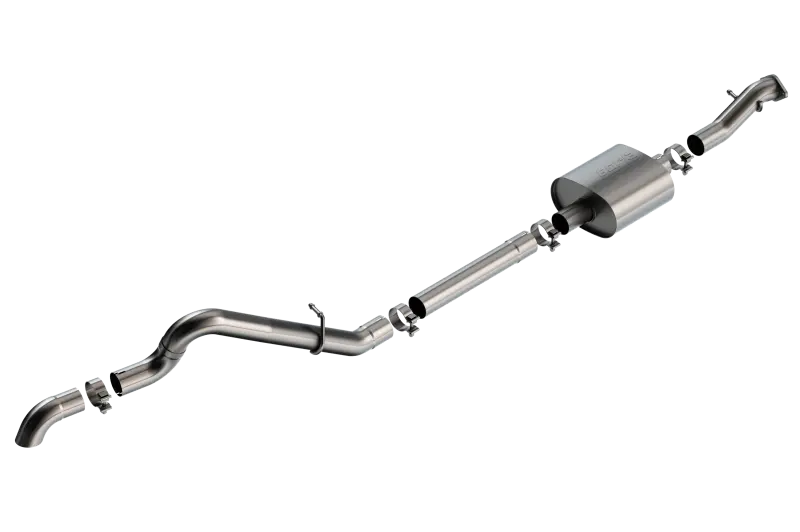 Borla BOR140898 21-22 Ford Bronco 2.3L 2DR/4DR T-304 Stainless Steel Cat-Back S-Type Exhaust - Brushed