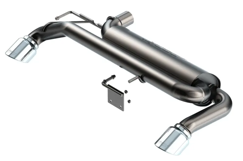 Borla BOR11975 21-22 Ford Bronco 2.3L 4WD ATAK Axle Back Exhaust W/ Bright Chrome Tips