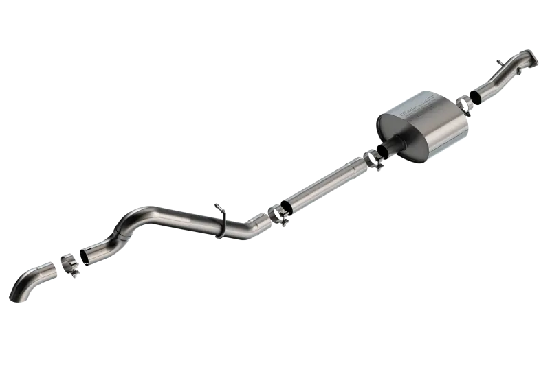 Borla BOR140902 21-22 Ford Bronco 2.7L 2DR/4DR T-304 Stainless Steel Cat-Back S-Type Exhaust - Brushed